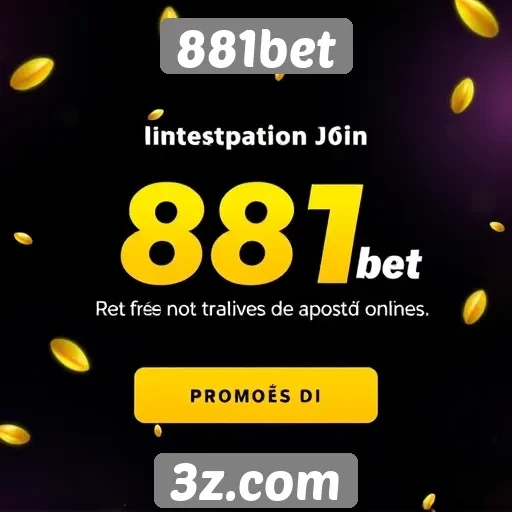 Promoções e bônus disponíveis no 881bet